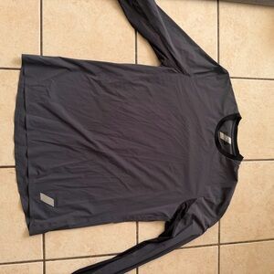 Zara Charcoal Long Sleeve Tee